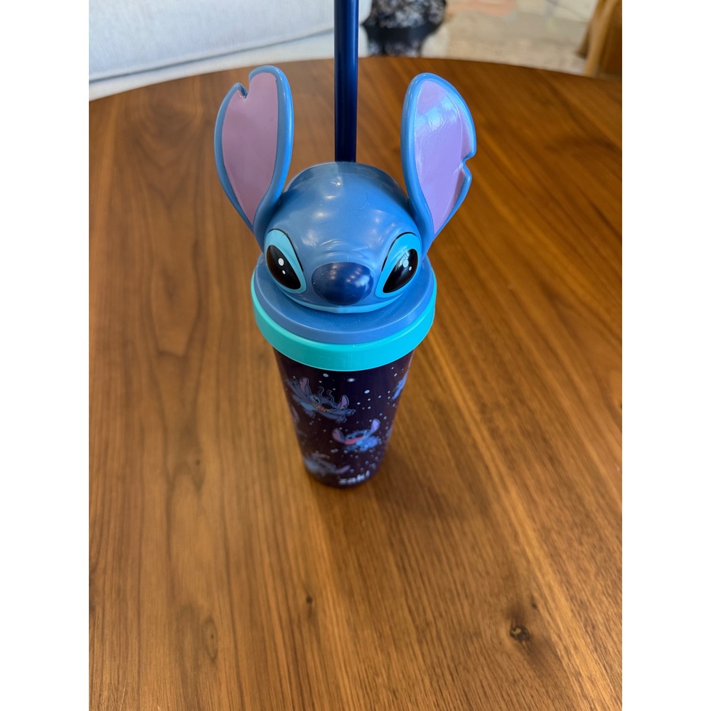 Disney Lilo & Stitch Zak! Designs 3D Sculpted Lid Tumbler Blue